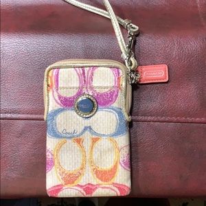 Coach wristlet